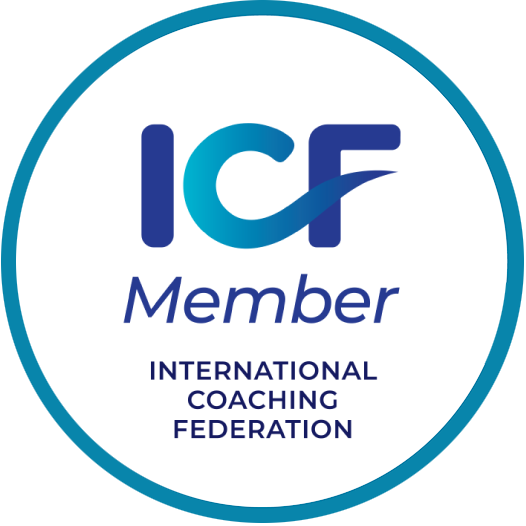 Badge Membre de la Fédération Internationale de Coaching (ICF)